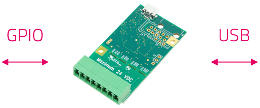 USB GPIO Module Edge Device to Cloud